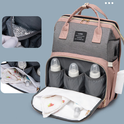 Baby Bag and Portable Crib