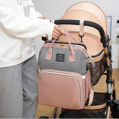 Baby Bag and Portable Crib