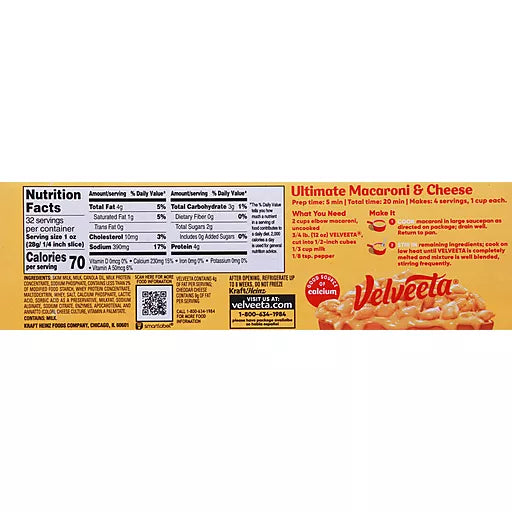 Velveeta Original Cheese 907g